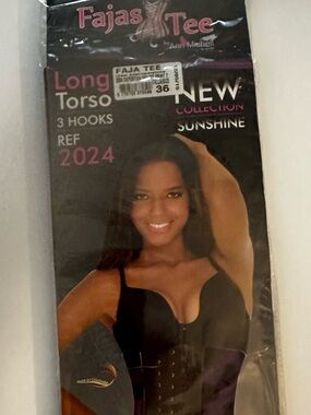 Long Torso Shapewear - Black